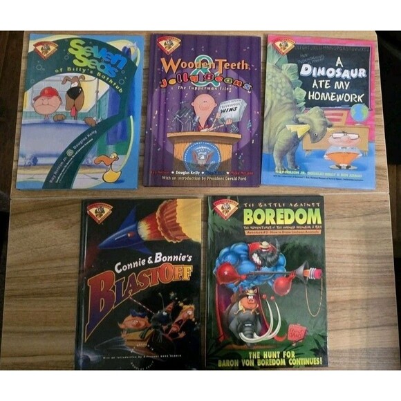 Lot Of 5 Flying Rhinoceros Books Hardcover Educational Ray Nelson Learning Fun - Picture 12 of 16